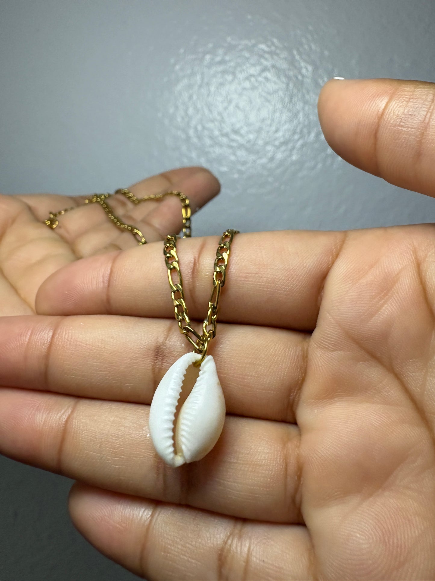 Real Cowrie Necklace