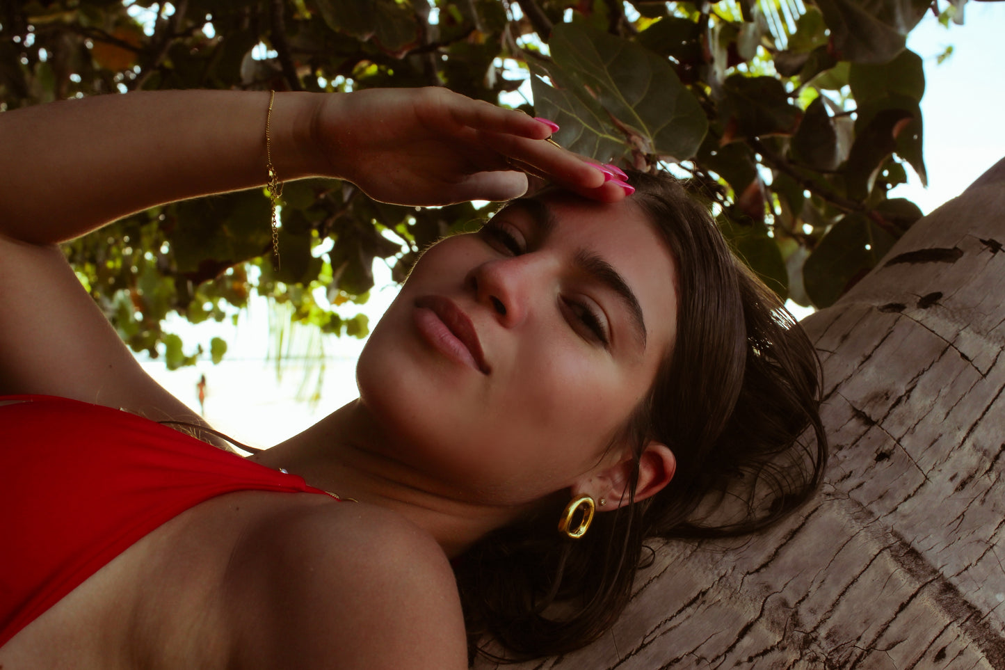Open Ring Earrings