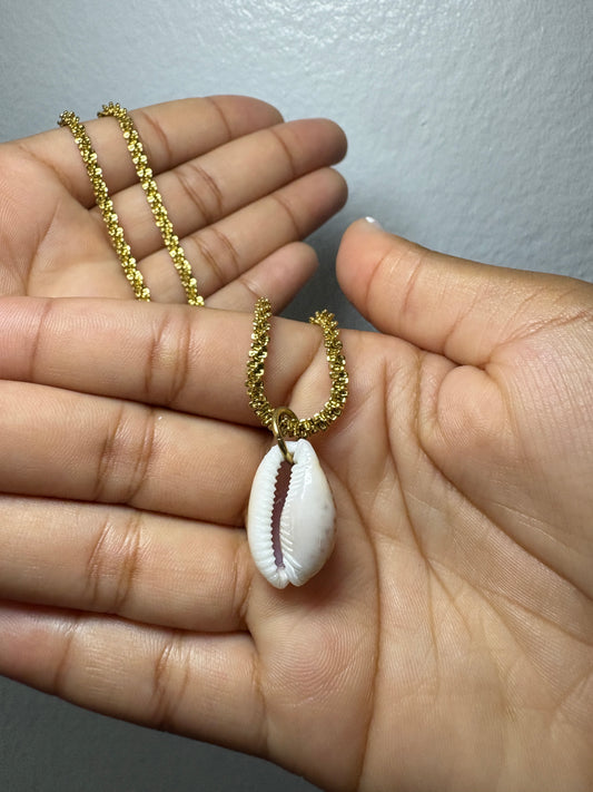 Real Small Cowrie Shell Necklace