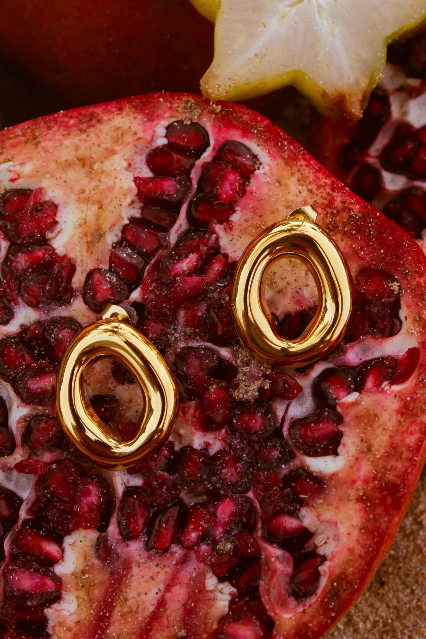 Open Ring Earrings