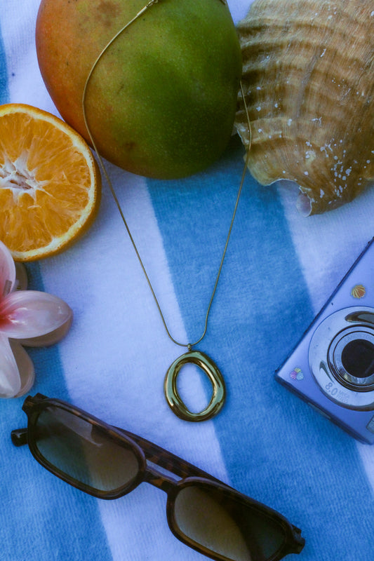 Open Ring Necklace