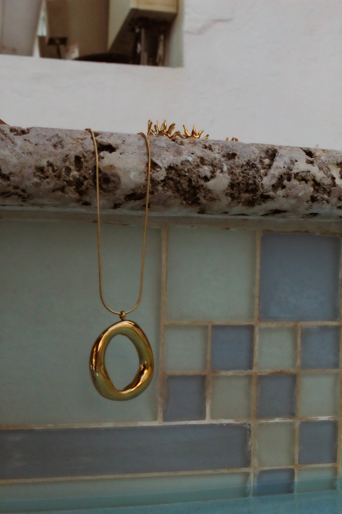 Open Ring Necklace