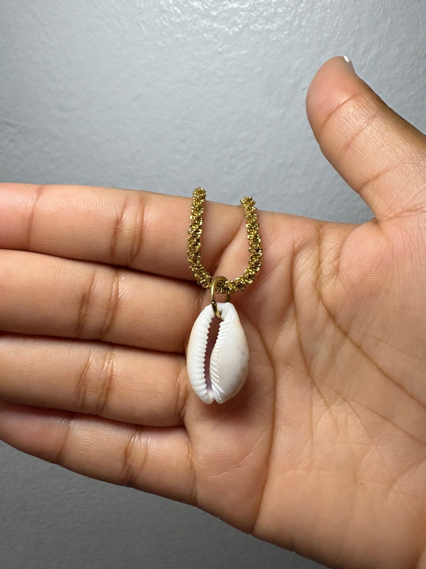 Real Small Cowrie Shell Necklace